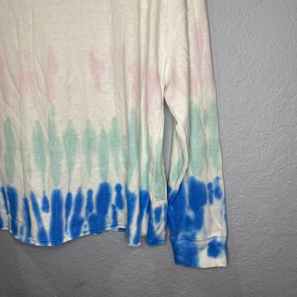 Splendid tie dye long sleeve sweater top - Picture 4 of 7